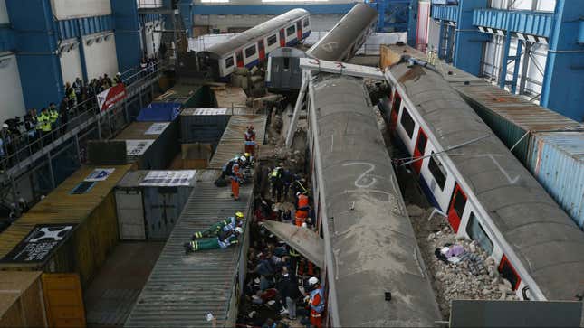 Disaster victim identification teams from across Europe took part.