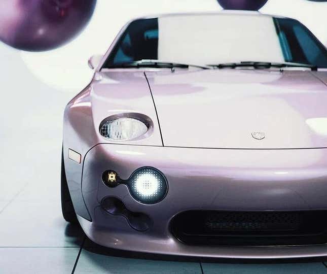 Image for article titled Porsche's Latest Art Car Thrusts the 928 Into the Y2K Era