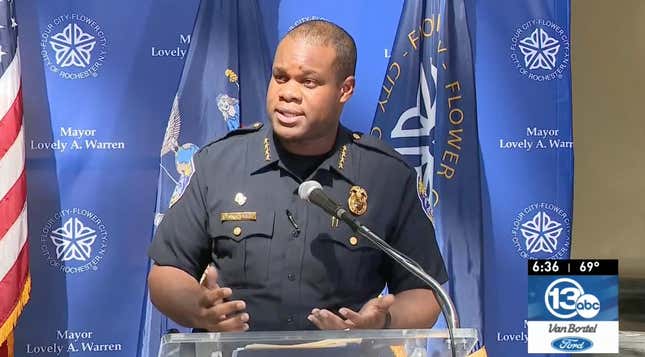 Image for article titled Rochester, N.Y. Police Chief La’Ron Singletary, Commanding Officers Resign Following Accusations of a Cover-Up