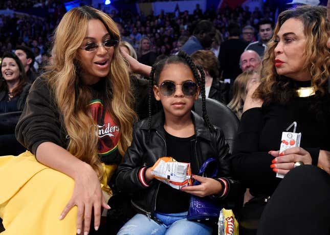 Blue Ivy's Iconic Hair Bun - wide 2