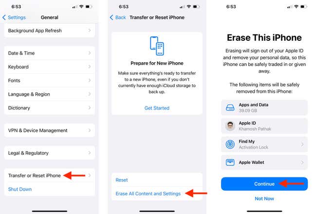 How iOS 15 Makes It Much Easier to Back Up and Wipe Your iPhone Before ...