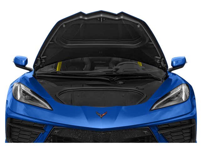 Chevrolet Corvette / 2dr Stingray Cpe w/1LT 2023. Trunk with Hatch Open Feature