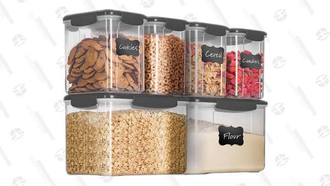 Keep All Those Thanksgiving Leftovers Happy With This 12-Piece Airtight Food Storage Set With 20% Off