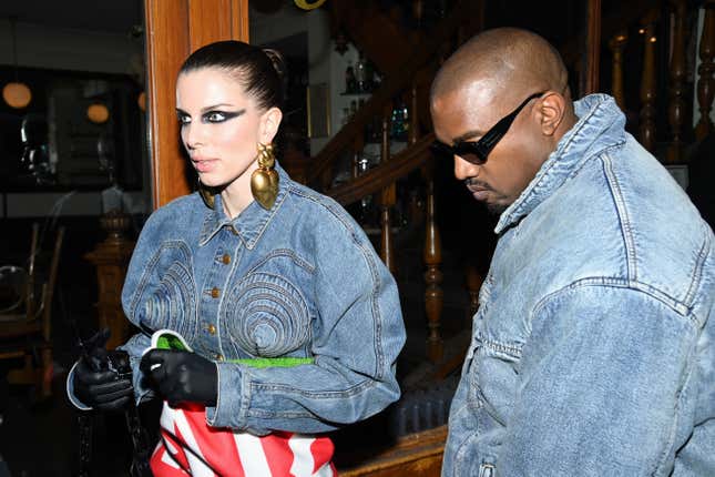 Image for article titled Julia Fox Went to Kanye&#39;s Bootcamp Before They Could Be Seen In Public Together