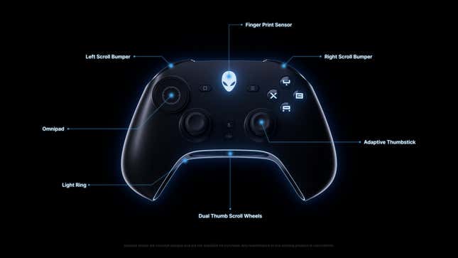 Imagen para el artículo titulado Dell está trabajando en un mando gaming para PC con el que conquistar el salón de tu casa