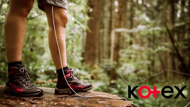 Image for article titled Kotex Introduces New Expedition Tampons With Very Long String For Easily Tracing Way Back Home