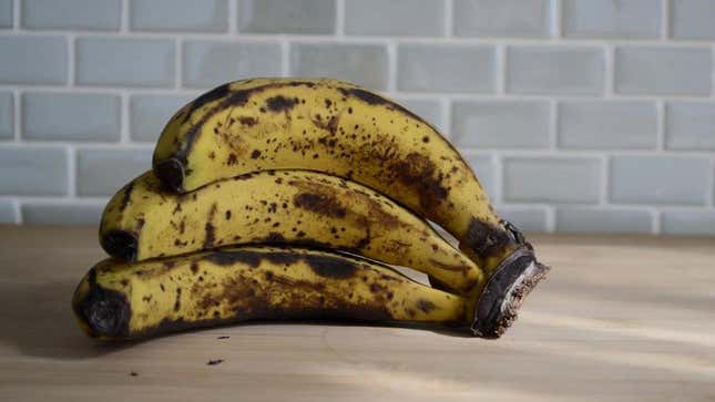bananas on countertop
