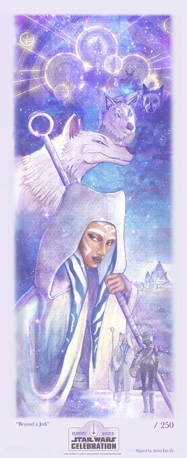 Image for article titled The Star Wars Celebration 2023 Art Show Is Full of Sights, Delights, and Ahsoka