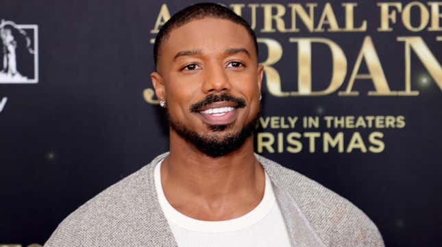 Michael B. Jordan attends the world premiere of “A Journal For Jordan” at AMC Lincoln Square Theater on December 09, 2021 in New York City.