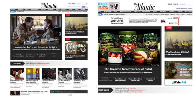 Image for article titled This is what the web looks like without ads