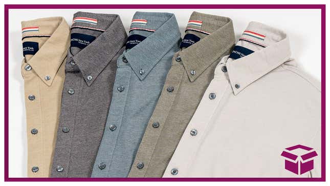 Save up to $81 on these great spring shirts from Jachs NY.