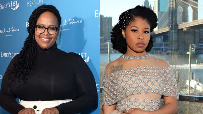 Natasha Rothwell attends EMILY’s List Brunch and Panel Discussion “Defining Women” on February 04, 2020; Dominique Fishback gets ready for the 2021 Critics Choice Awards on March 07, 2021.