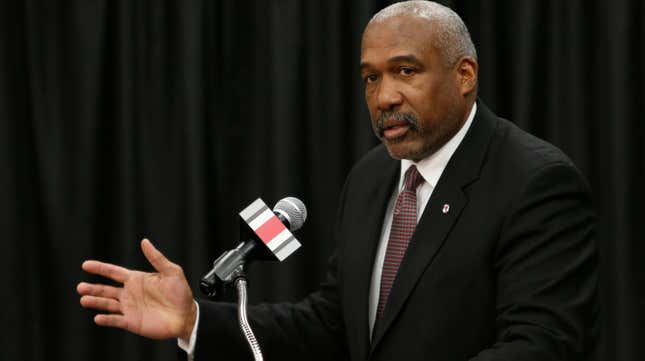 Ohio State Athletic Director Gene Smith is all-in on a 16-team college football playoff.