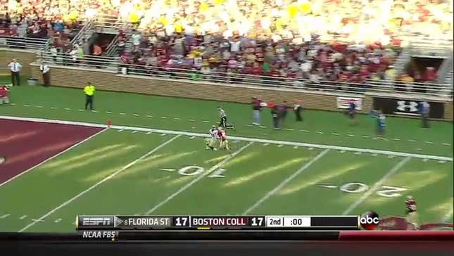 FSU Pulls Off Flutie-Like Hail Mary Against Boston College