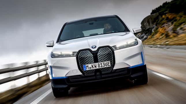 Image for article titled The BMW iX Is A Mean, New Bimmer BEV