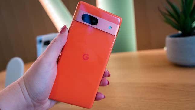 A photo of the Pixel 7a
