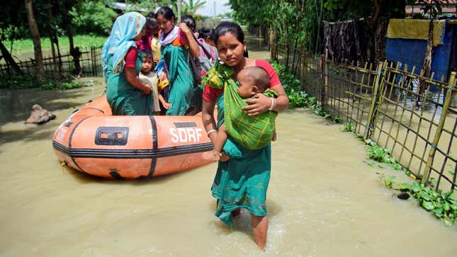 Image for article titled India:気候危機が生む「新しい難民」