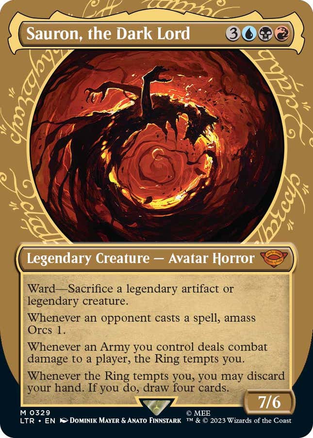 Image for article titled Magic: The Gathering's Lord of the Rings Set Is Full of Precious Art