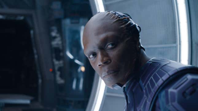 Chukwudi Iwuji as the High Evolutionary in Guardians 3.