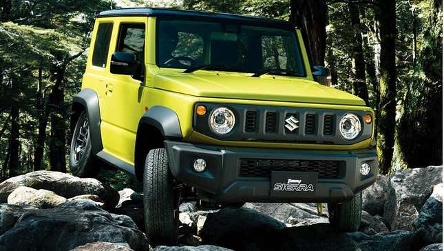 Image for article titled A Suzuki Jimny EV Is Part of Suzuki's Plan for World Domination by 2030