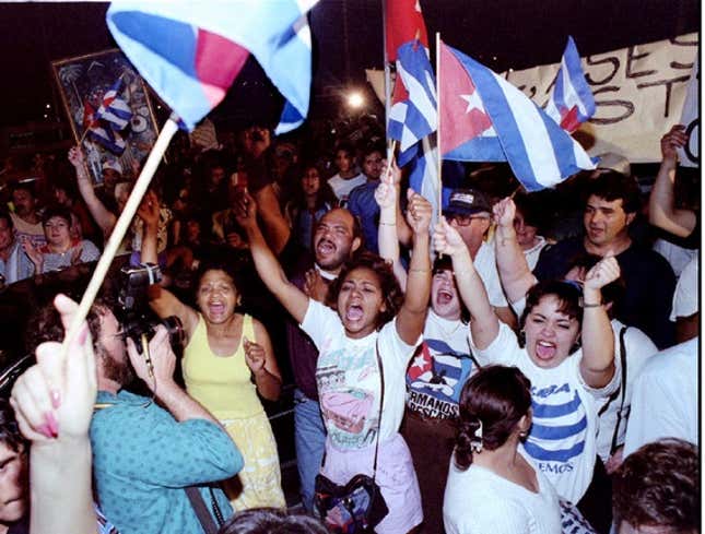 Exile protest