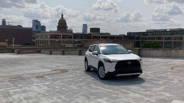 Image for article titled Toyota Wants You To Believe The 2022 Corolla Cross Is Not A Crossover