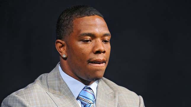 Image for article titled Ray Rice Hoping 3.1 Yards Per Carry Last Season Won’t Deter Teams From Signing Him
