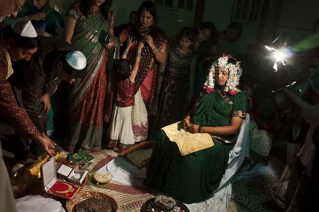 Image for article titled In photos: Bene Israelis, the ancient Jewish community of India
