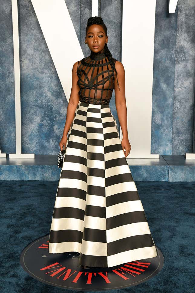 2023 Oscars Afterparties: Thuso Mbedu at the Vanity Fair Oscars Party