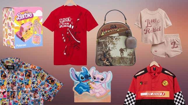 summer fandom guide merch flash indiana jones star wars barbie spiderverse