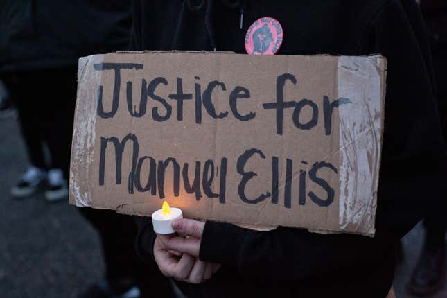 Image for article titled Family of Manuel Ellis, a Black Man Killed by Police, Files Wrongful Death Lawsuit