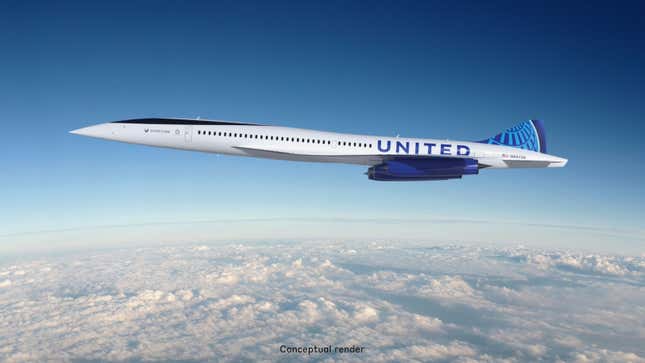 Boom Supersonic Overture.