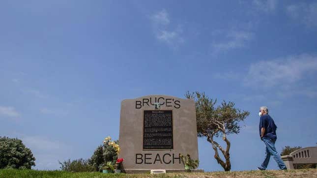 A photo of Bruce's Beach