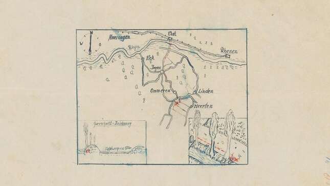 Este mapa muestra el lugar donde los nazis escondieron un tesoro de millones de dólares