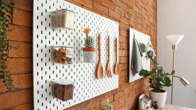 Image for article titled All the Ways You Can Use Pegboards for Home Storage and Decor