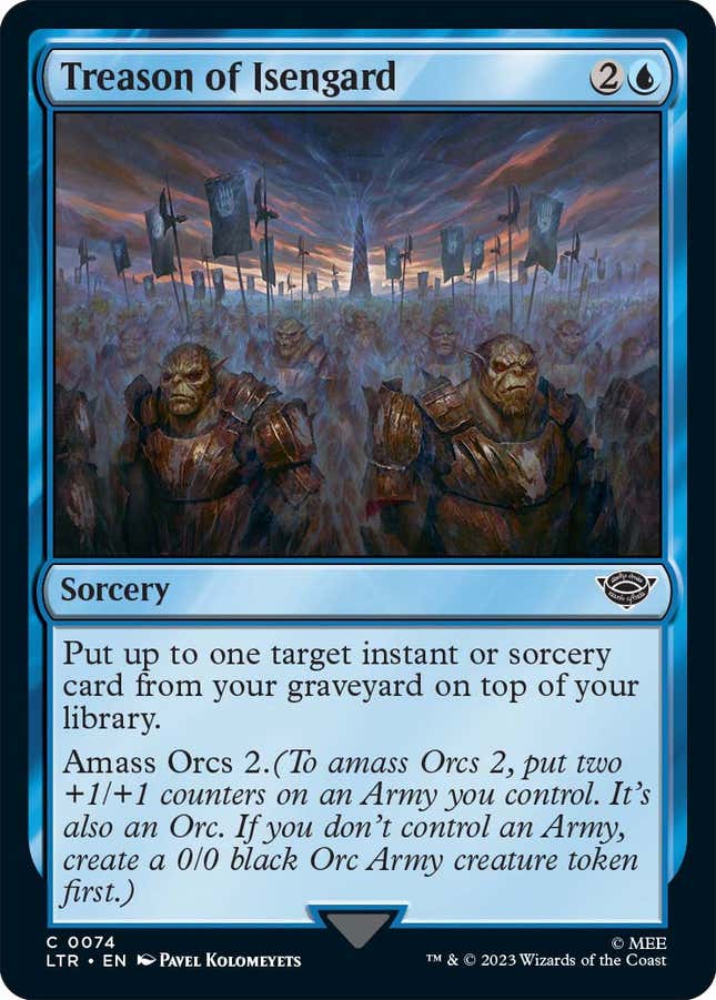 Image for article titled Magic: The Gathering's Lord of the Rings Set Is Full of Precious Art