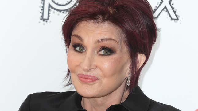 Sharon Osbourne arrives at the Elton John AIDS Foundation’s 30th Annual Academy Awards Viewing Party on March 27, 2022 in West Hollywood, California