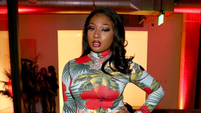 Megan Thee Stallion attends A Celebration of The Fearless Women in Music on December 11, 2019 in Los Angeles, California. 