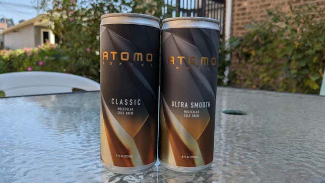 atomo beanless coffee cans
