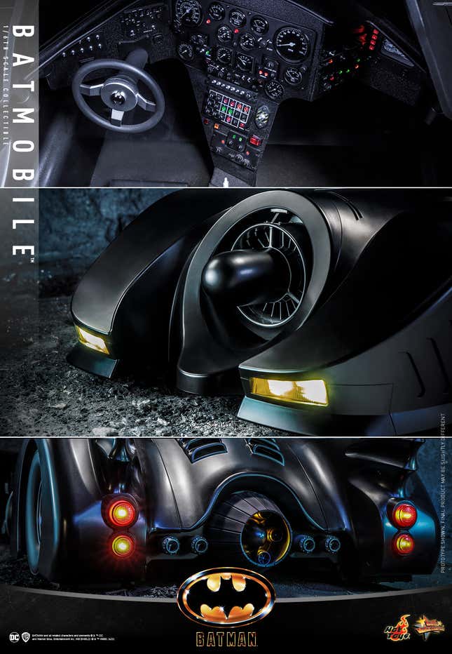 Image for article titled The Ultimate 1989 Batman and Batmobile Are Here