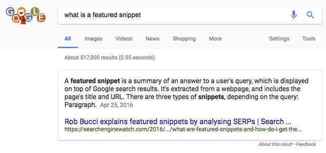 Image for article titled Google will always answer your questions, but you shouldn’t always let it