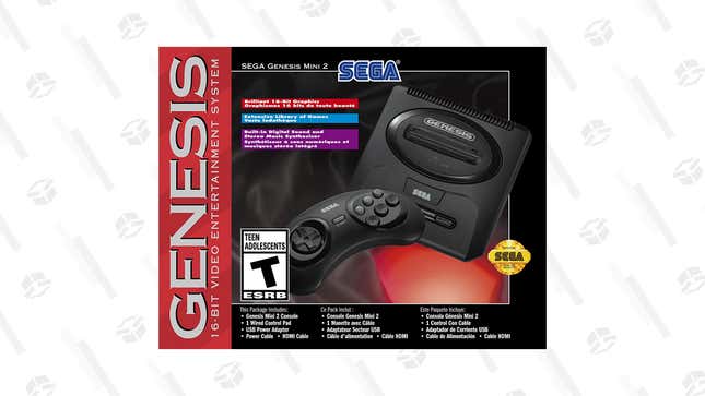 SEGA Genesis Mini 2 | $108 | Amazon