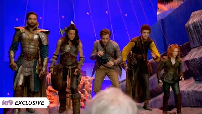 Image for article titled Watch the Dungeons &amp; Dragons: Honor Among Thieves Cast Show Off Their Stuntwork