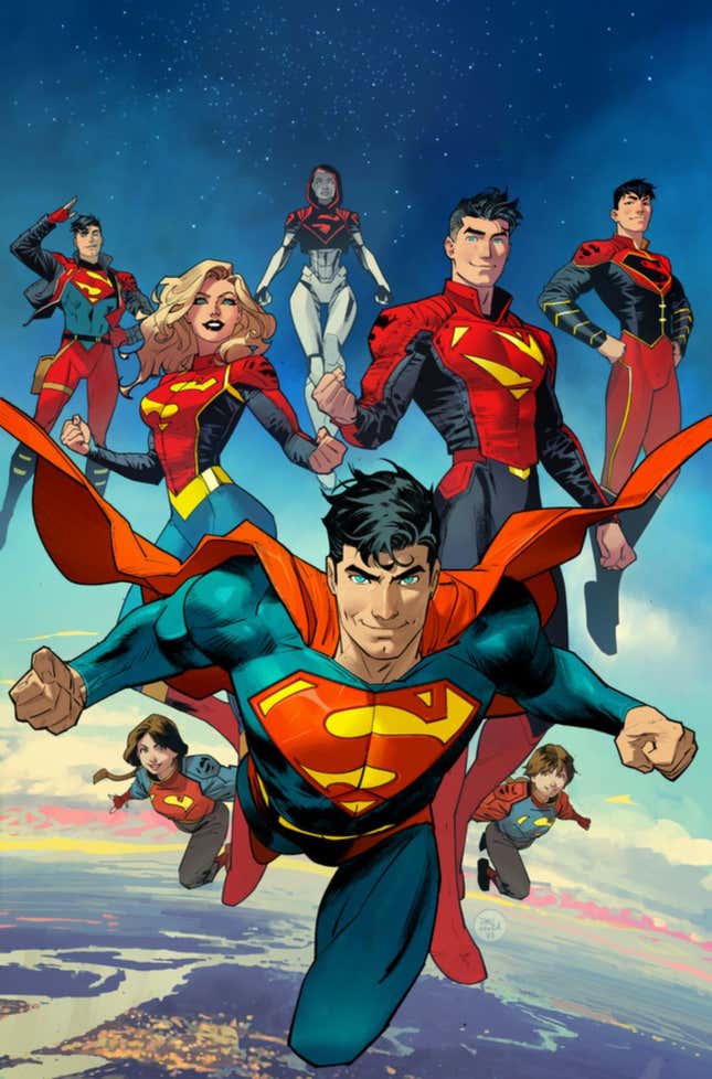 DC's Superman Comics to Expand with SuperFamily Focus in 2023