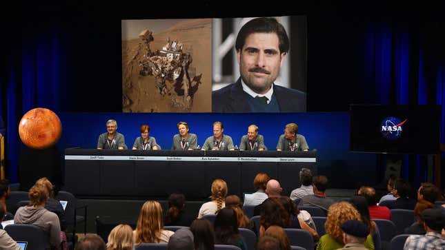 Image for article titled NASA Announces Mars Rover Ran Into Jason Schwartzman But Didn’t Take Any Pictures Because It Didn’t Want To Be Weird