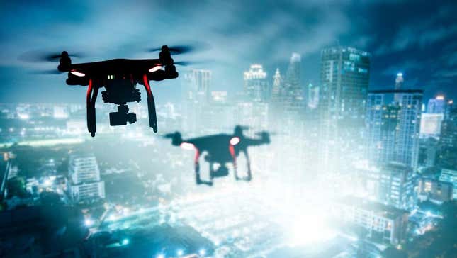 Image for article titled Casino Developers Want to Fill Times Square With Surveillance Drones