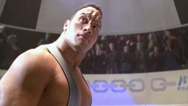 Image for article titled Star Trek: Voyager Is Still the Rock&#39;s Finest Hour as an Actor