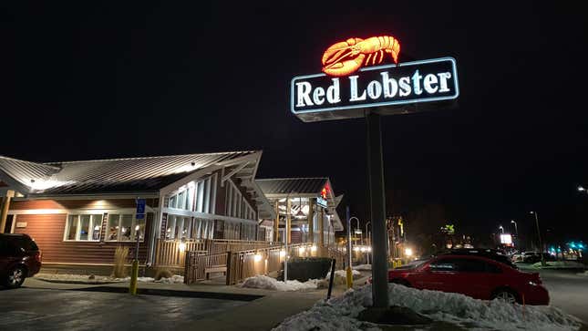 The first Red Lobster I’ve ever dined in