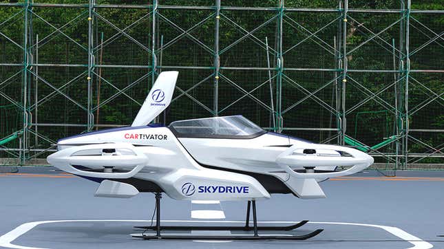 Image for article titled Startup SkyDrive Successfully Tests Flying Car That Is Absolutely Not A Flying Car