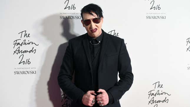 Image for article titled Marilyn Manson&#39;s Former Assistant Says He Bit Her, &#39;Expected&#39; Her to &#39;Please&#39; His Friends